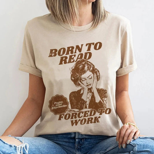 Born To Read Retro T-Shirts