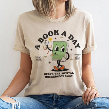 A Book A Day Retro T-Shirts